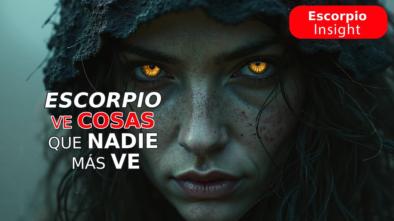 ESCORPIO ♏️ VE COSAS que NADIE MÁS VE 🔥