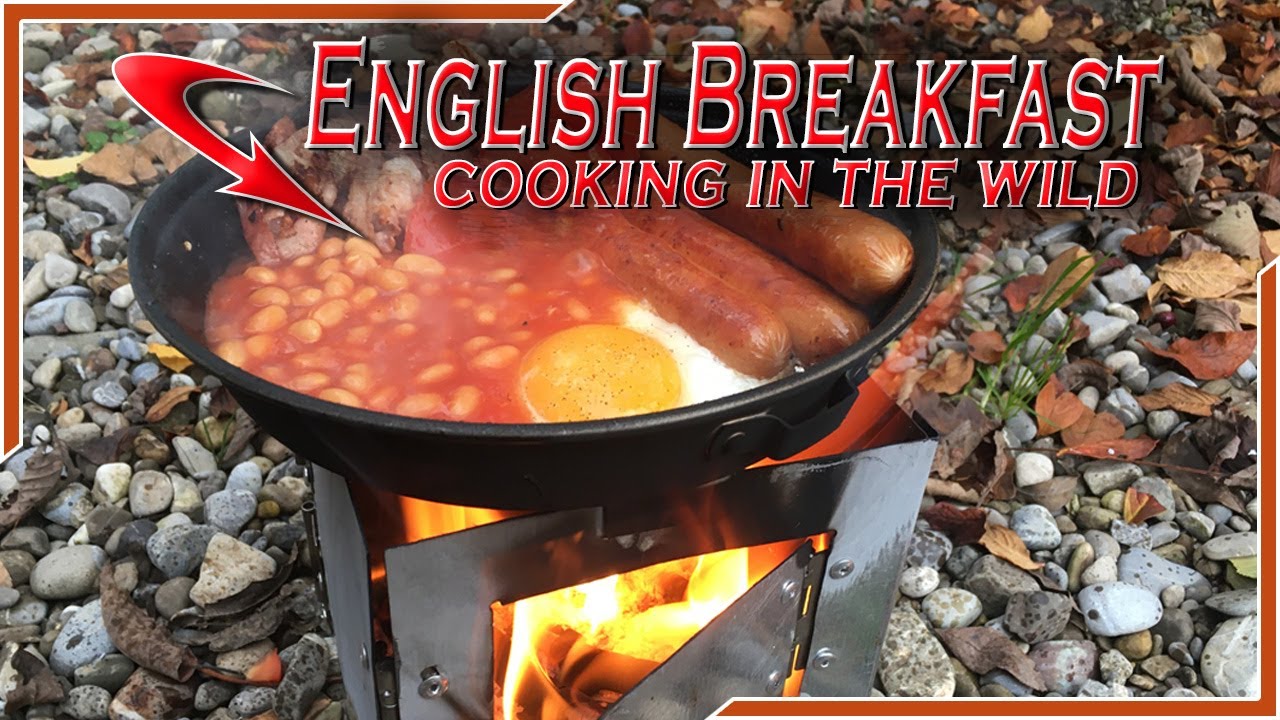 English Breakfast-Outdoor Kochen mit dem Hobokocher