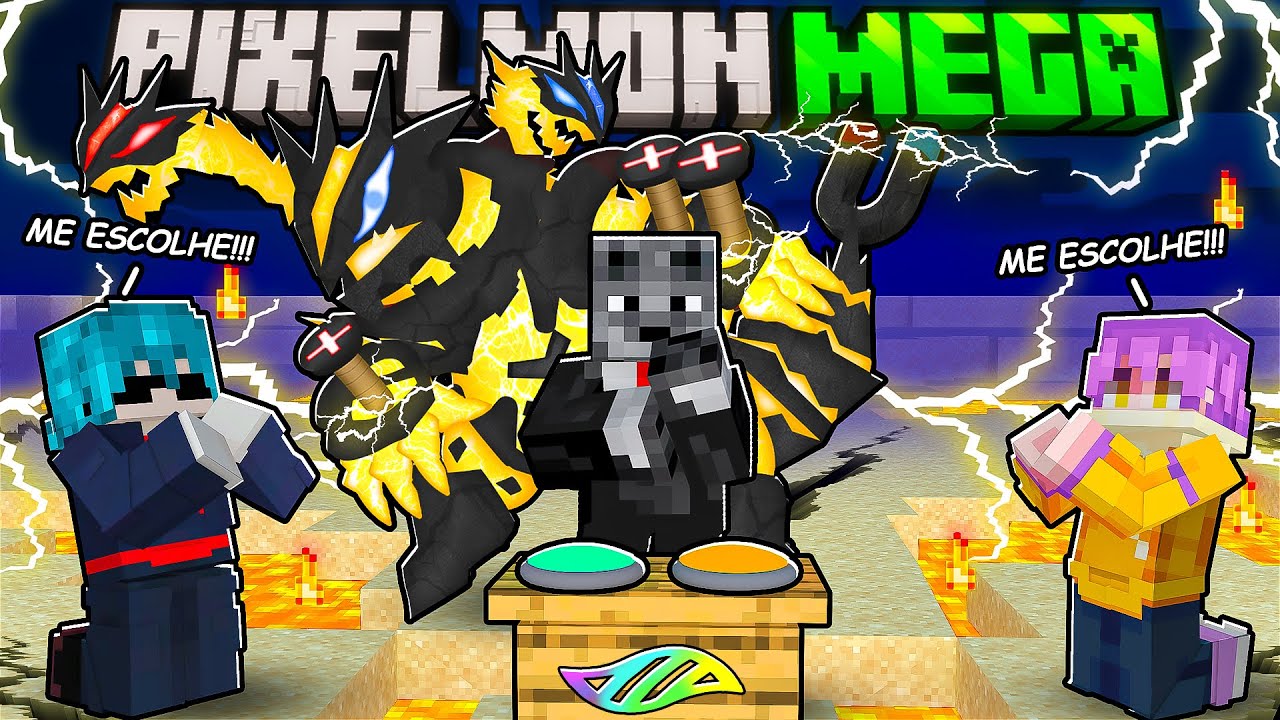 YURI OU XANDS?... A MAIOR DÚVIDA DO PIXELMON MEGA NO MINECRAFT