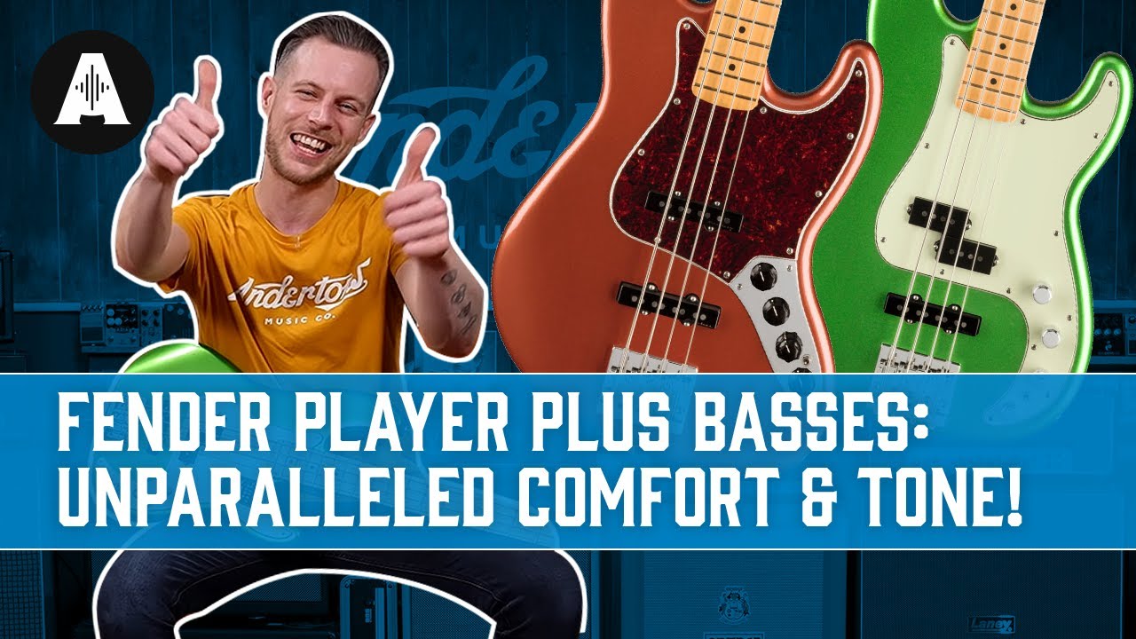 Fender Player Plus Basses - Unparalleled Comfort & Playability!