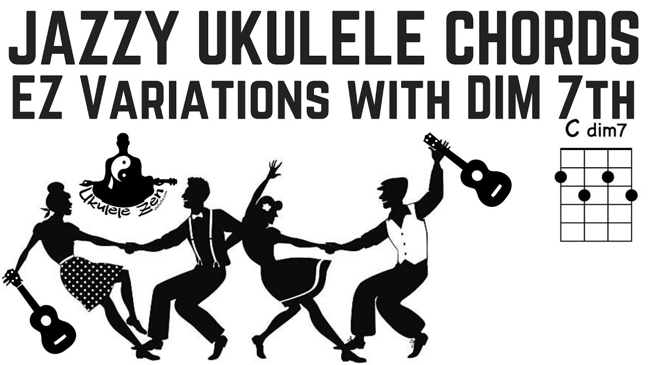 How to use the Diminished 7th chord in Ukulele Jazz || Saints go Marching in Jam  🎶