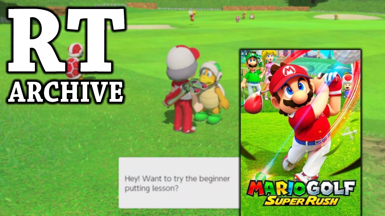 RTGame Streams: Mario Golf: Super Rush