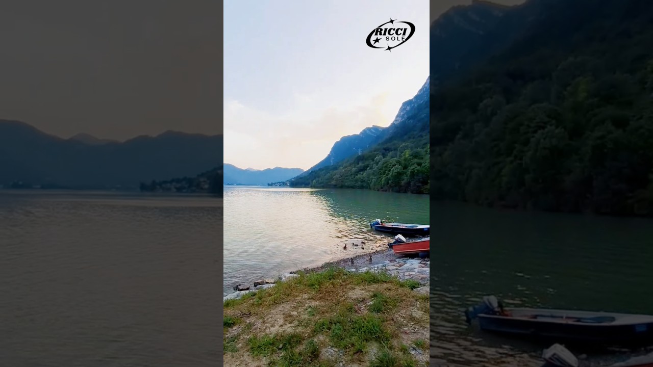 Nature's Symphony | Vista sul LAGO D'IDRO , Anfo BRESCIA ITALY 