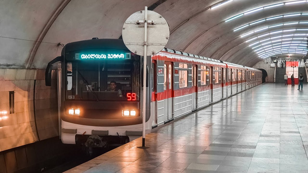 Метровагоны: еж3/ем508т~ ема502~81-717/714. თბილისის მეტროს ვაგონები | Carriages of Tbilisi metro.