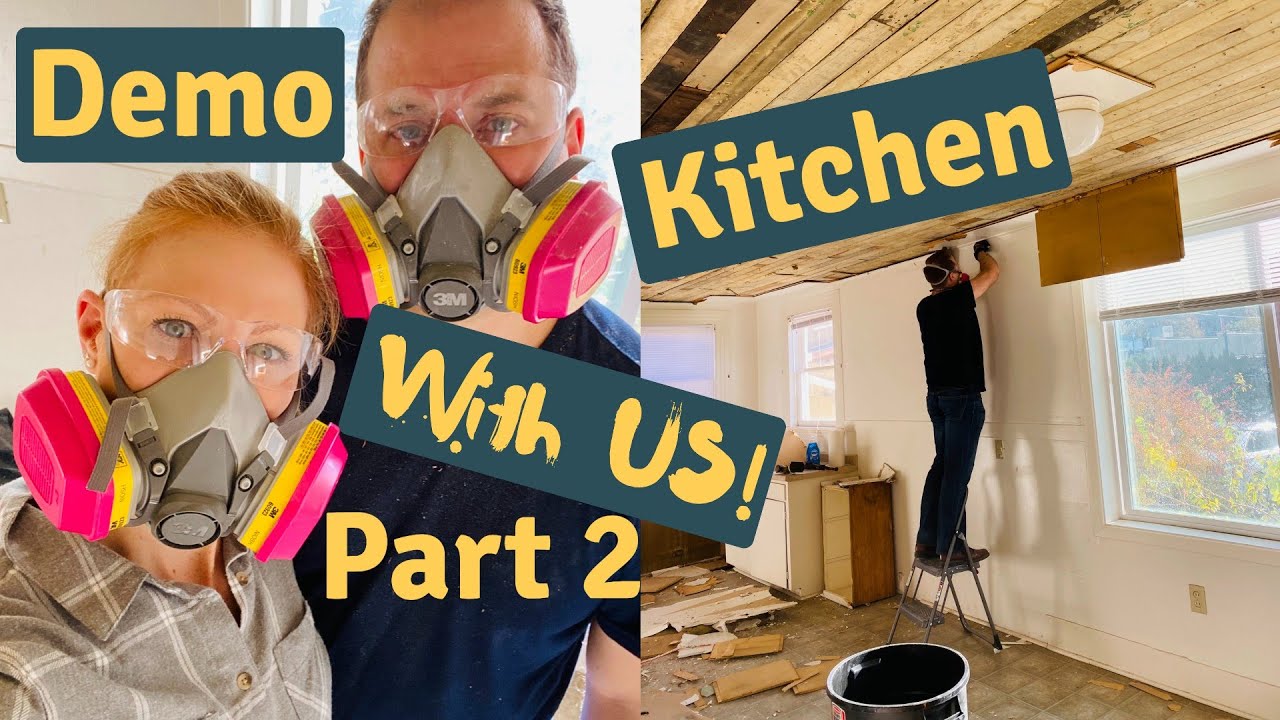 Fixer Upper Apartment Series: Way More Than We Thought! Demo Kitchen With Us! Part 2