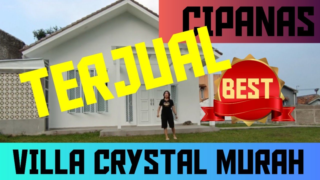 VILLA CRYSTAL MURAH CIPANAS KONDISI (100%) BARU LAHAN LUAS, RAPI, TERAWAT, SIAP HUNI. VIEW GUNUNG.