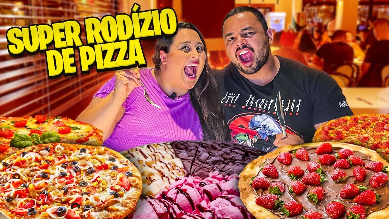 SUPER RODÍZIO DE PIZZA | ATERRORIZANDO O RODÍZIO