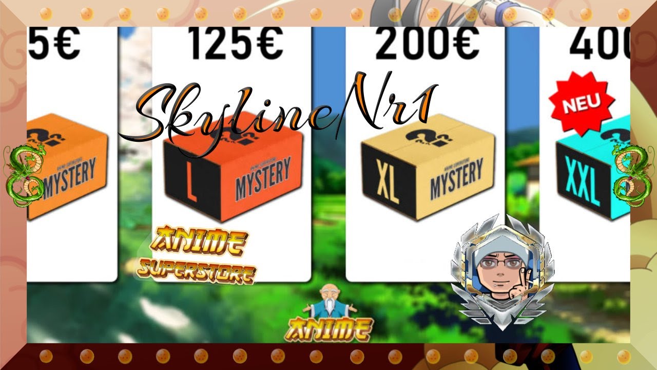 Wir öffnen eine 400€ Anime Mystery Box aus dem Anime Superstore