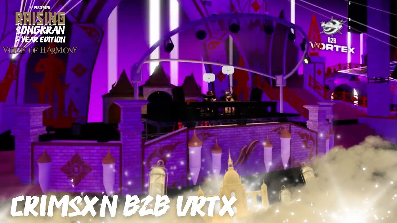 CRIMSXN b2b VRTX Live at : RaisingSongkran 2025
