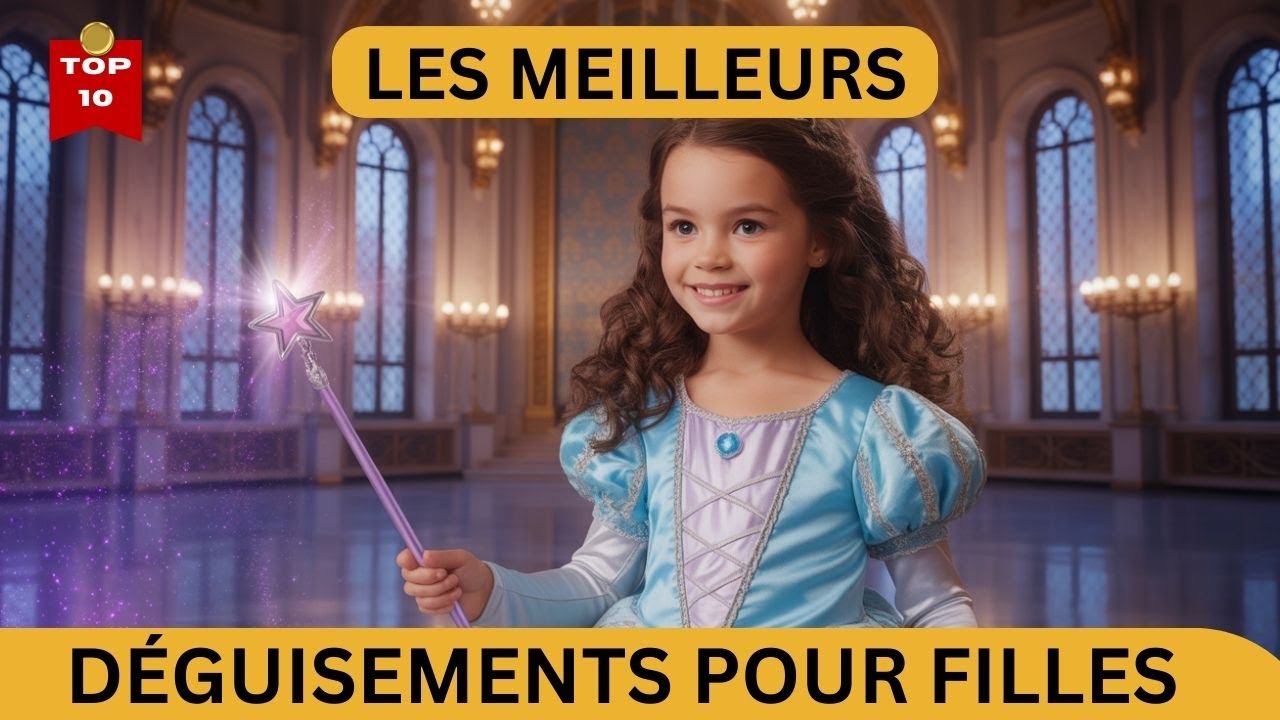 Top 10 déguisements de princesse et super-héroïne pour filles à ne pas manquer !