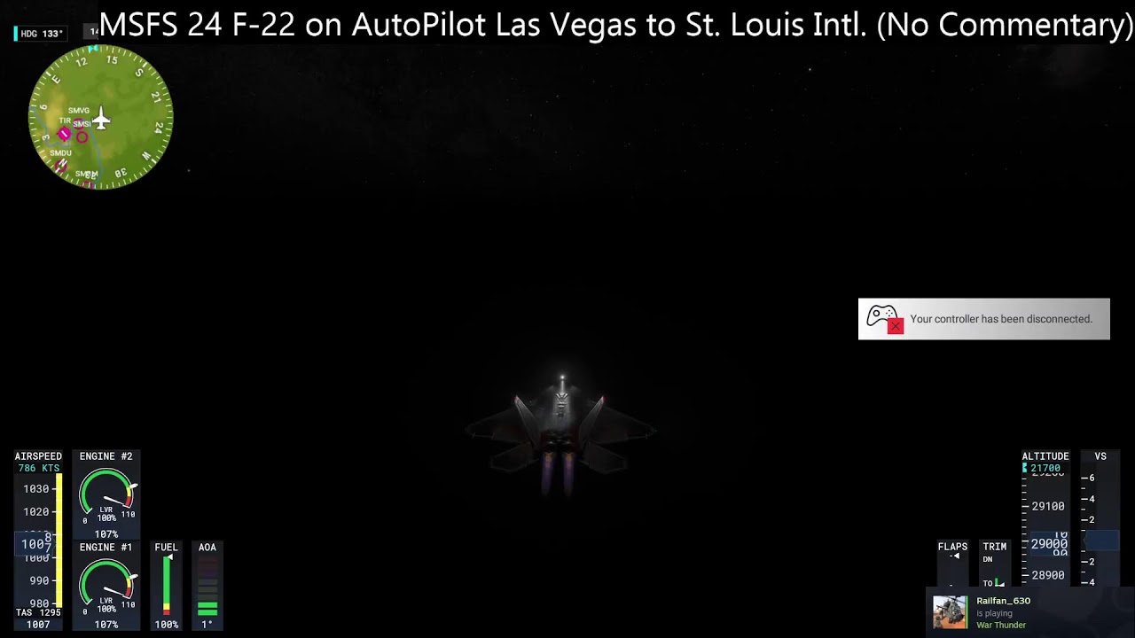 F22 MSFS 24 AutoPilot Flight