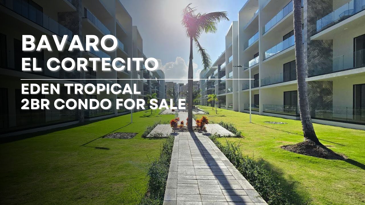 For sale 2br condo in Eden Tropical near the beach, El Cortecito, Dominican Republic