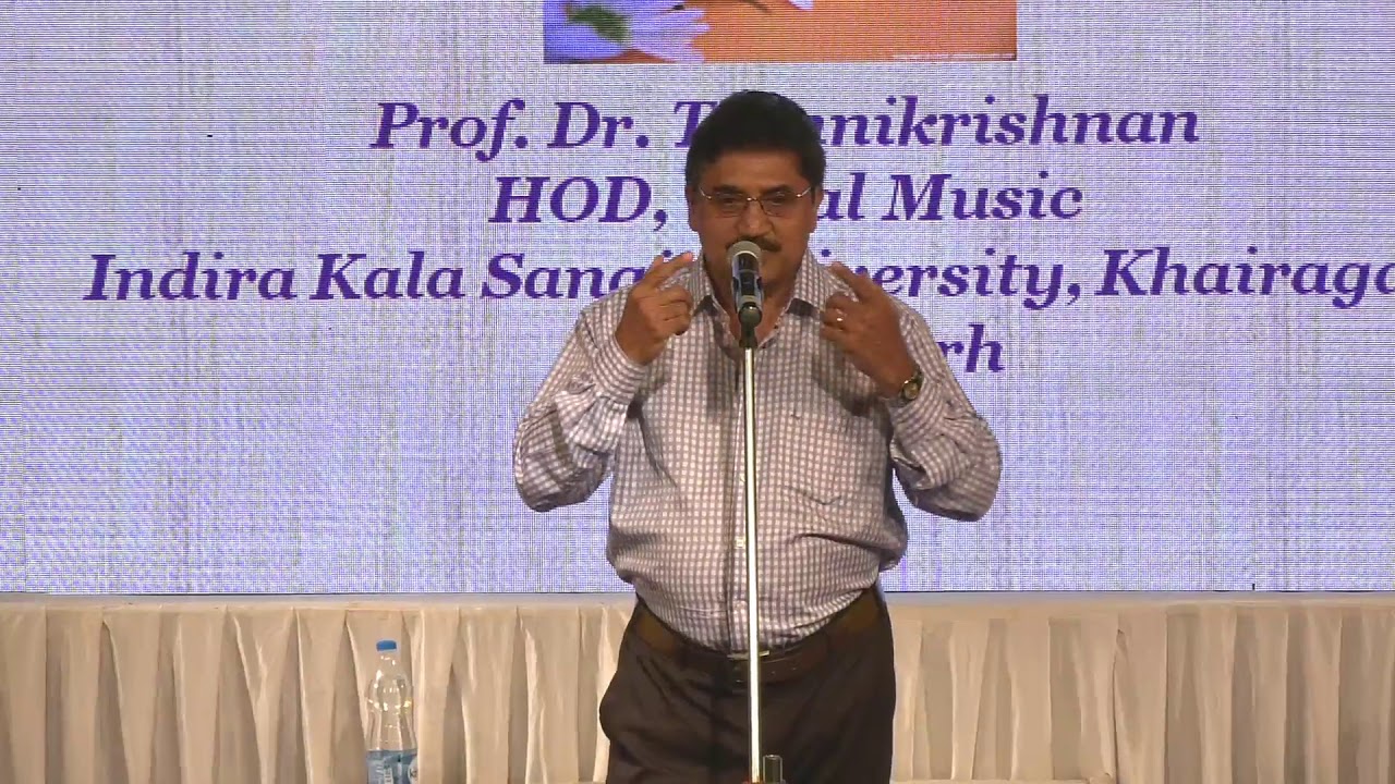 Dr  T  Unnikrishnan on Voice Culture During Workshop in Mumbai