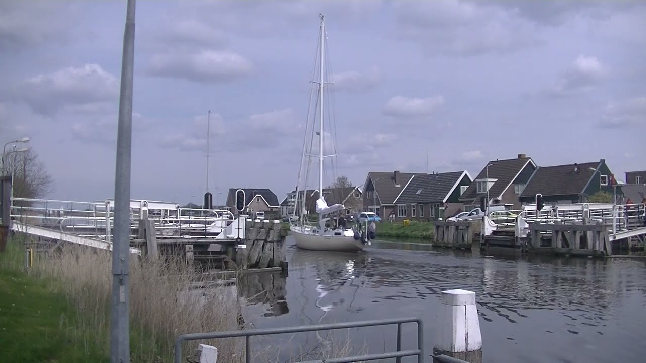 Brugopening Sint Maartensvlotbrug//Dutch Bridge Opens