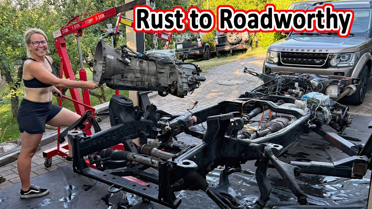 Chassis Rebuild After Years of Neglect! - 2008 Land Rover Discovery 3 S6 - EP 31