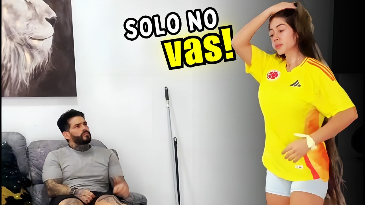 No PUEDO SALIR Sin ELLA   ¡Mira como REACCIONA!