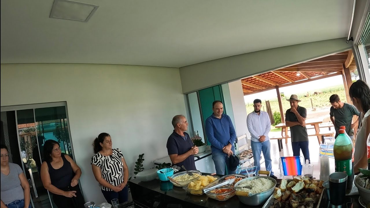 Sabadao com visita de Londrina Paraná  e o presente do nosso amigo Elói Lengert