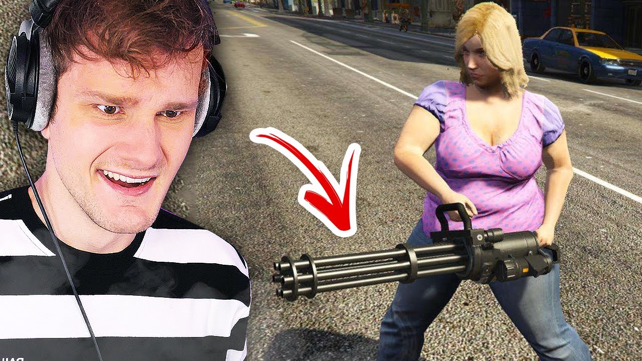 Ik download een GTA 5 TROLL mod..  😈