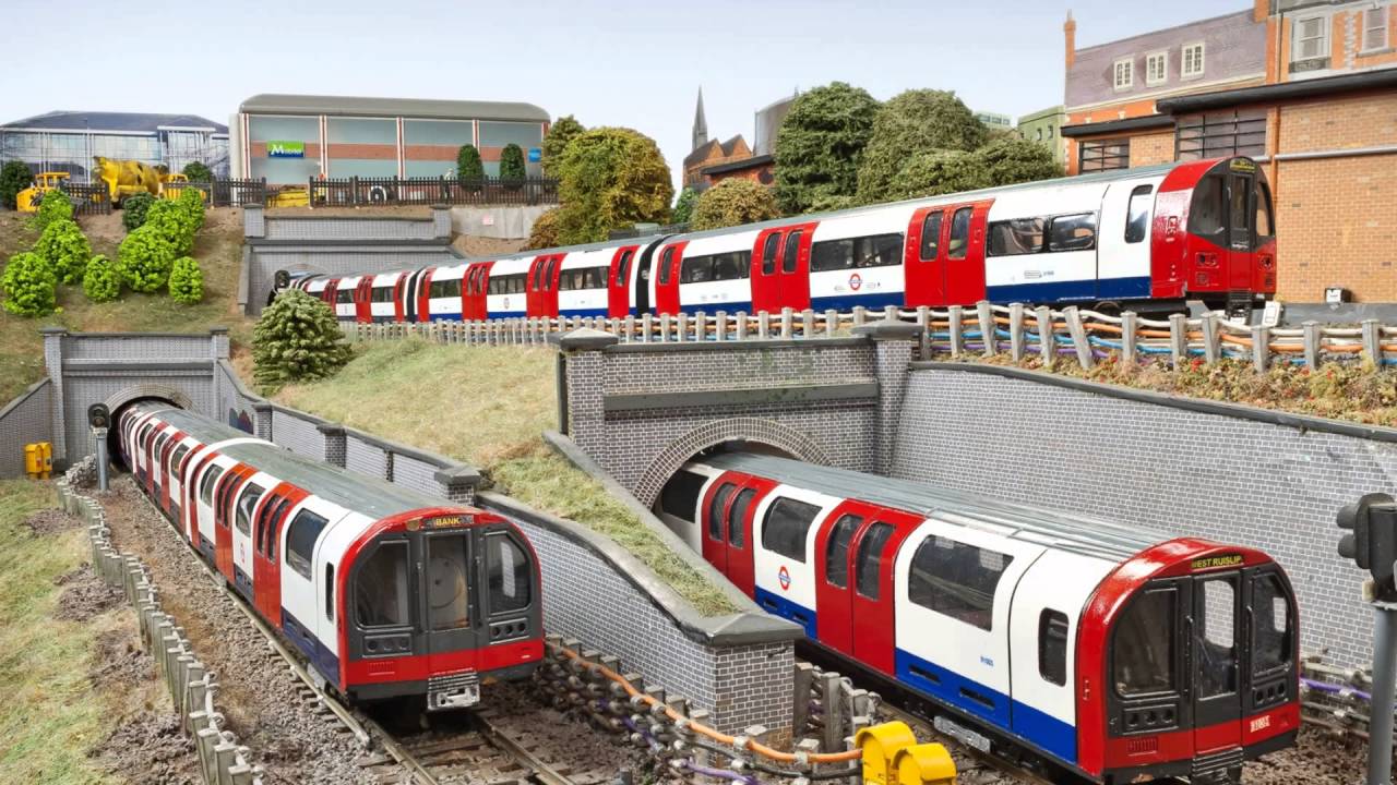 London Underground model railway 00 scale Abbey Road - part 1