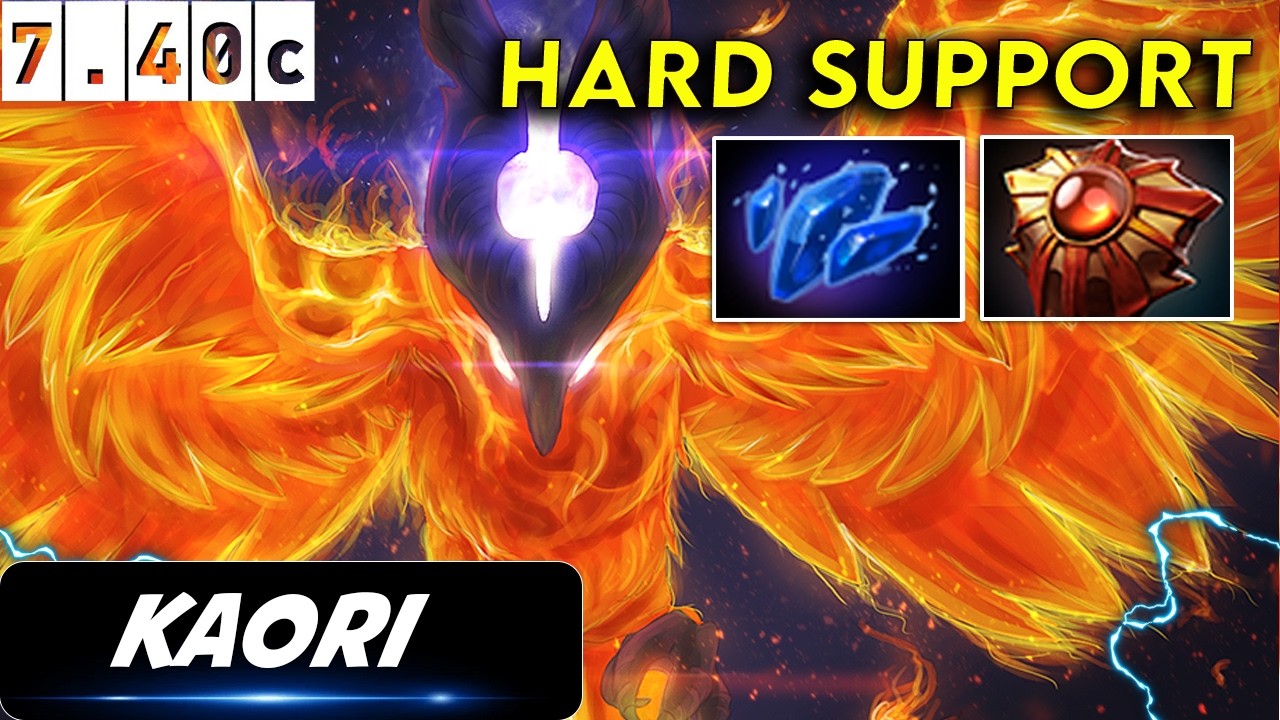 kaori Phoenix Hard Support - Dota 2 Patch 7.40c Pro Player Full Gameplay