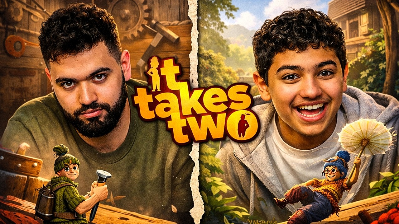تختيم لعبة it takes two #1