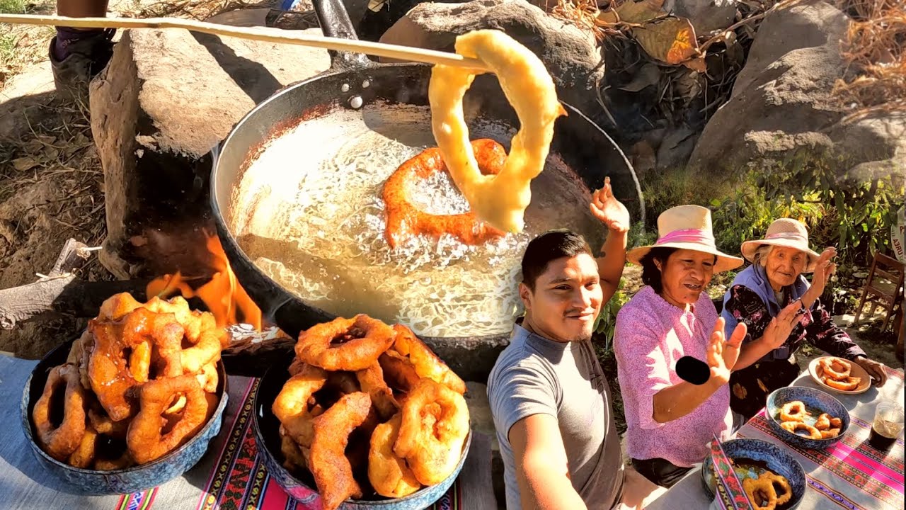 Mira la Deliciosa receta de los PICARONES con Mamá Ester | Cocina en Campo