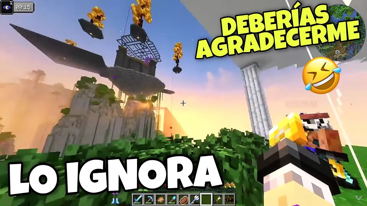 Vegetta ignora el reclamo de Alexby y le dice “Me gustaría tener tu vista”..😆😂