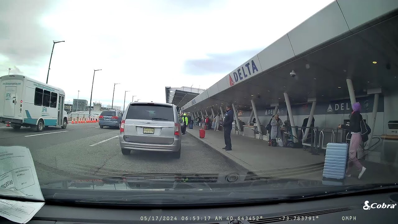 Driving from Central Islip Long Island NY to JFK AIRPORT Queens New York, Weekday morning rush hour!
