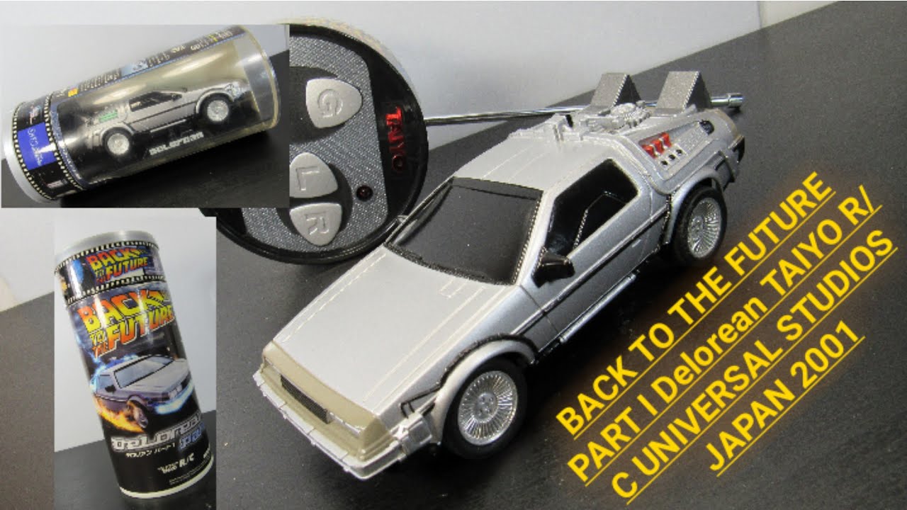 BACK TO THE FUTURE PART I Delorean TAIYO R/C UNIVERSAL STUDIOS JAPAN 2001