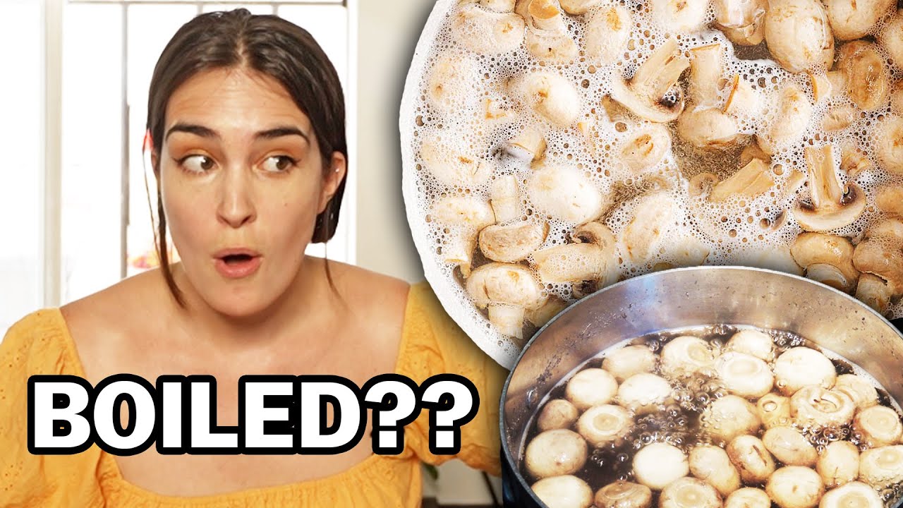 Should We Be Boiling Our Mushrooms?