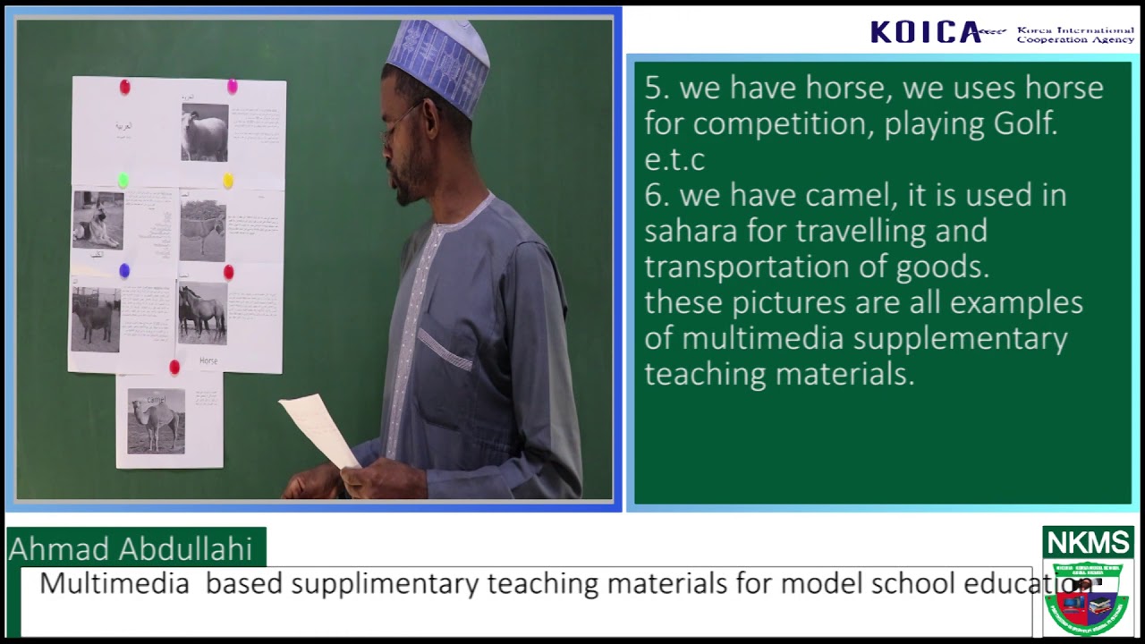 [KOICA] Nigeria-Korea Model School: Multimedia based Supplementary Teaching Material