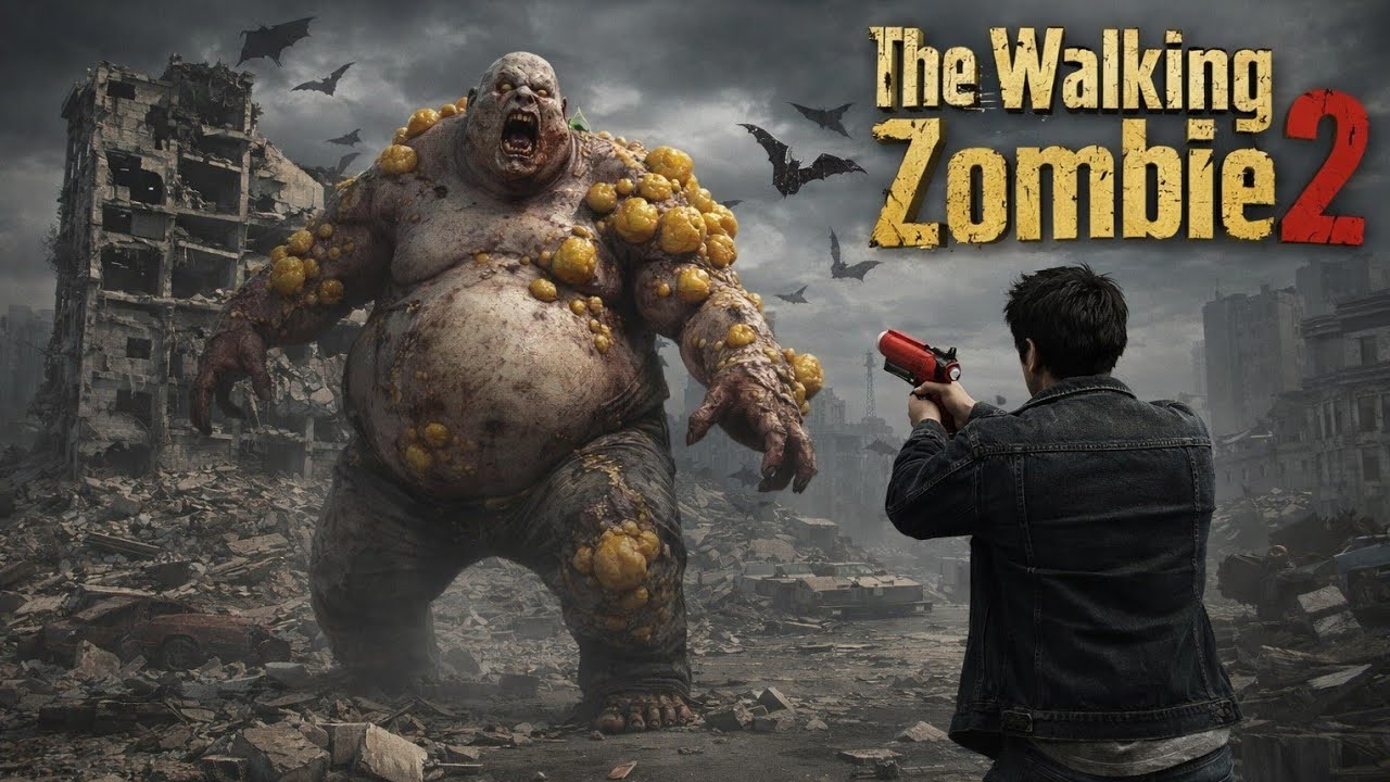 Прохождение игры The Walking Zombie 2/ Столкновение с зомби толстяком, защита автобуса.