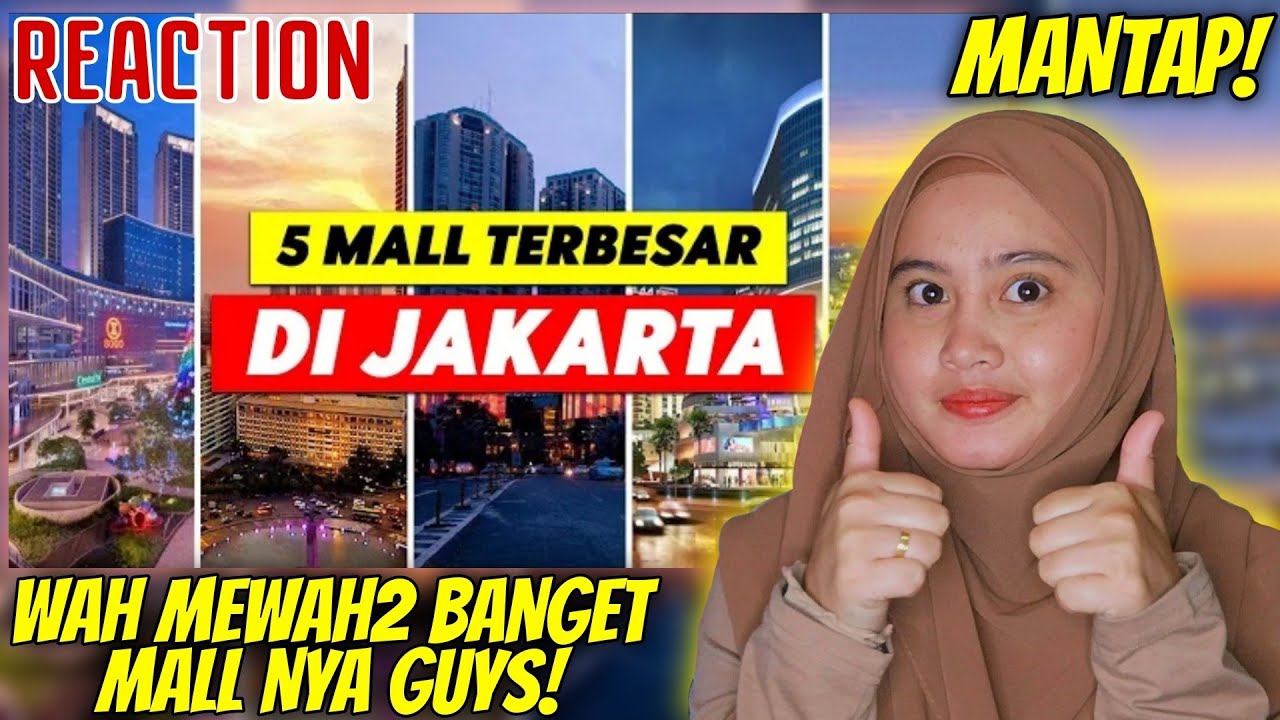 KEREN2‼️INI DIA MALL TERBESAR DI JAKARTA | MALAYSIAN🇲🇾REACTION