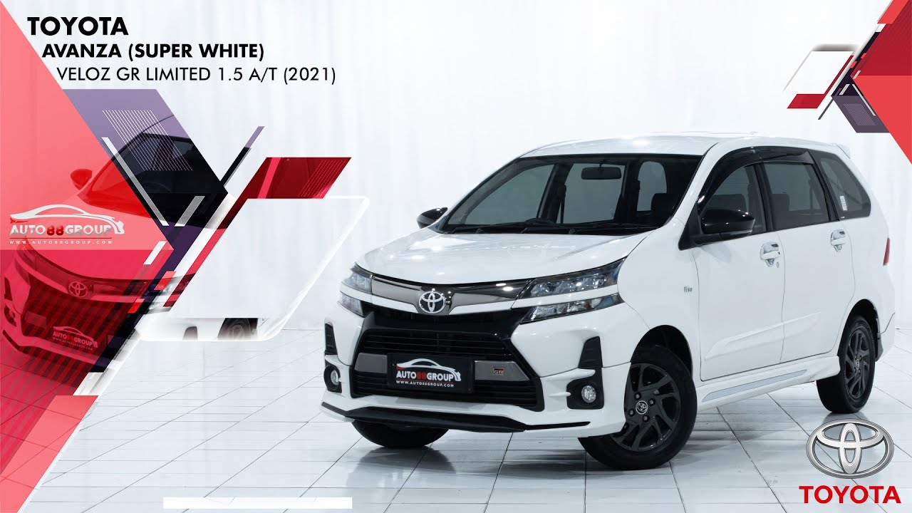 TOYOTA AVANZA (SUPER WHITE) TYPE VELOZ GR LIMITED 1.5 A/T (2021)