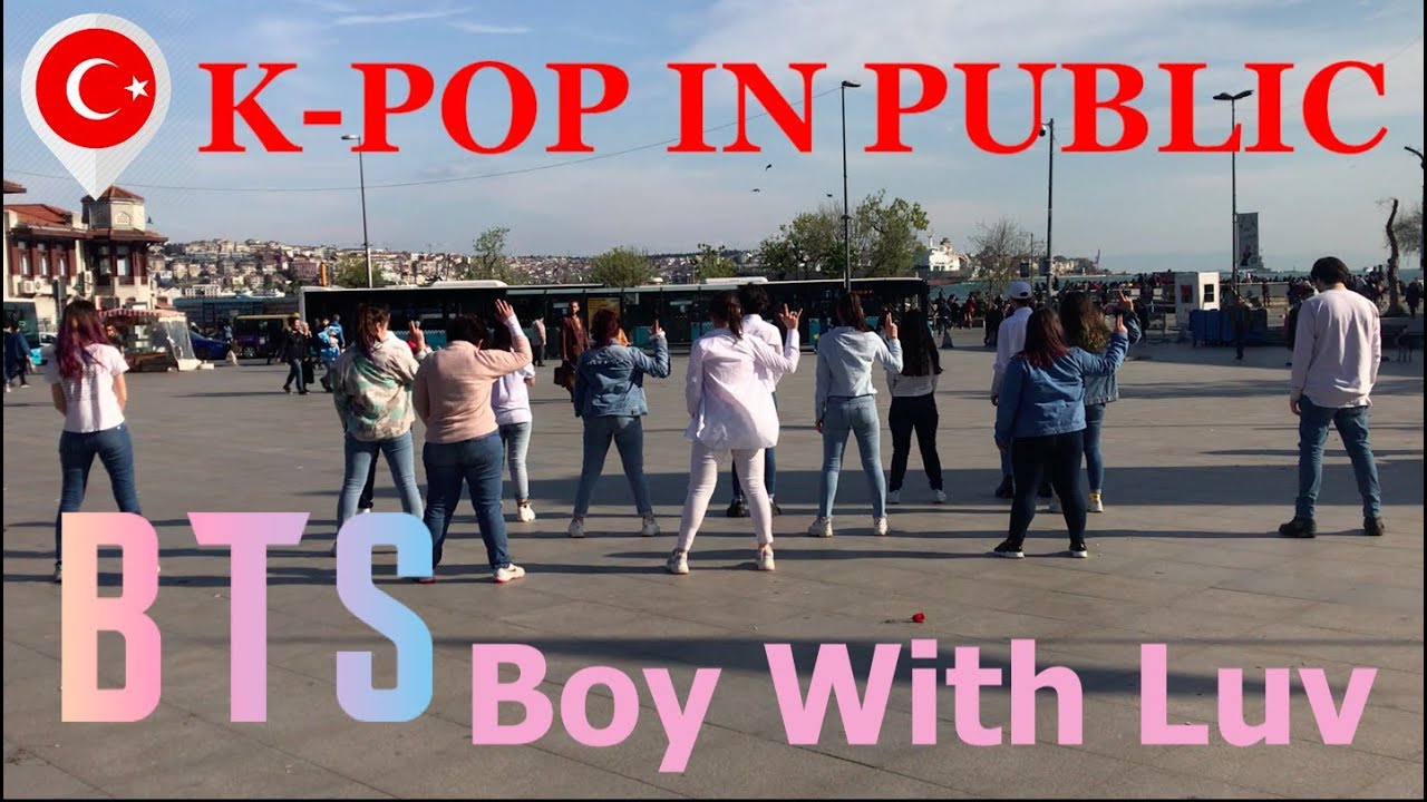 [KPOP IN PUBLIC TURKEY] BTS - BOY WITH LUV ft. HALSEY Cover by TEAMWSTW from Turkey
