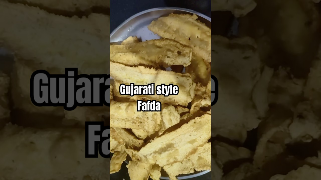 Gujarati Fafda Recipe #shorts #fafda #viral