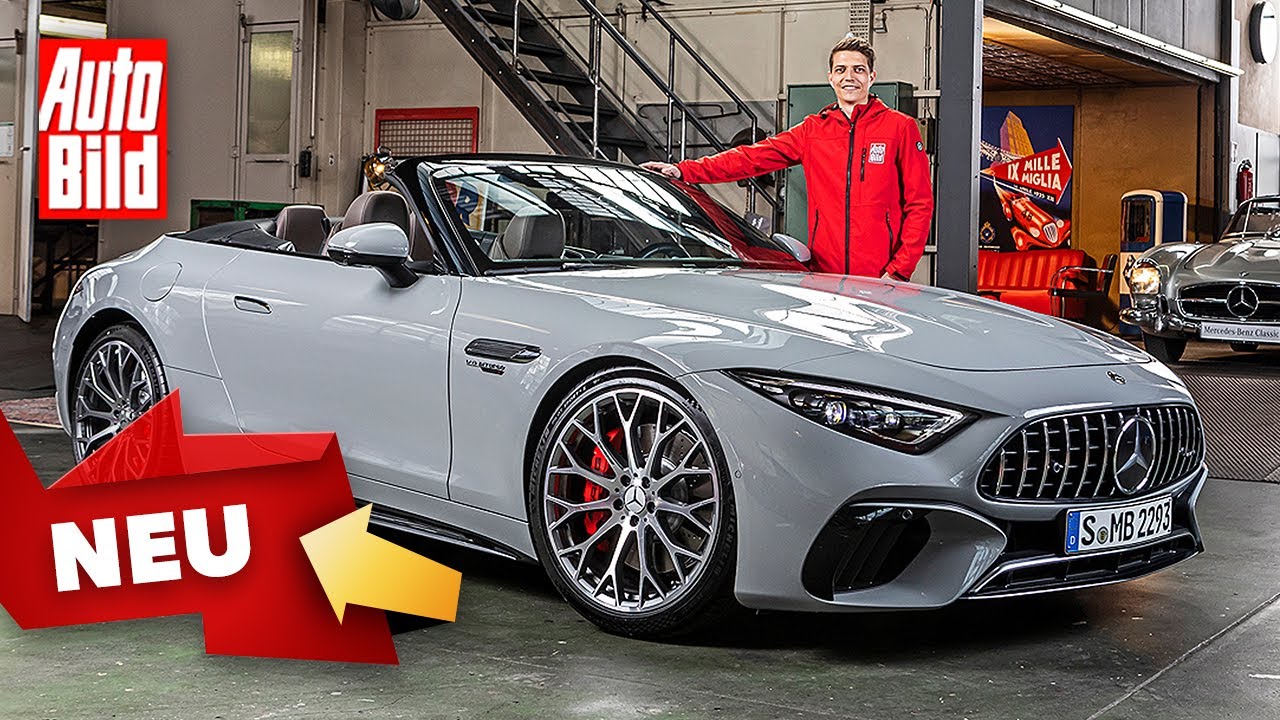 Mercedes-AMG SL (2021) | Erster Check im neuen Mercedes-AMG SL | Vorstellung mit Moritz Doka