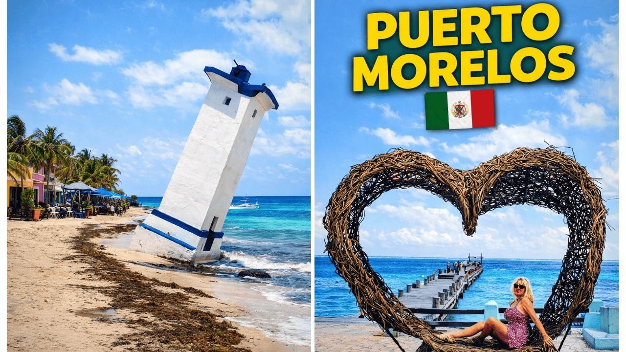 Puerto Morelos Mexico 2026 🇲🇽 | Hidden Gem Fishing Town Tour!