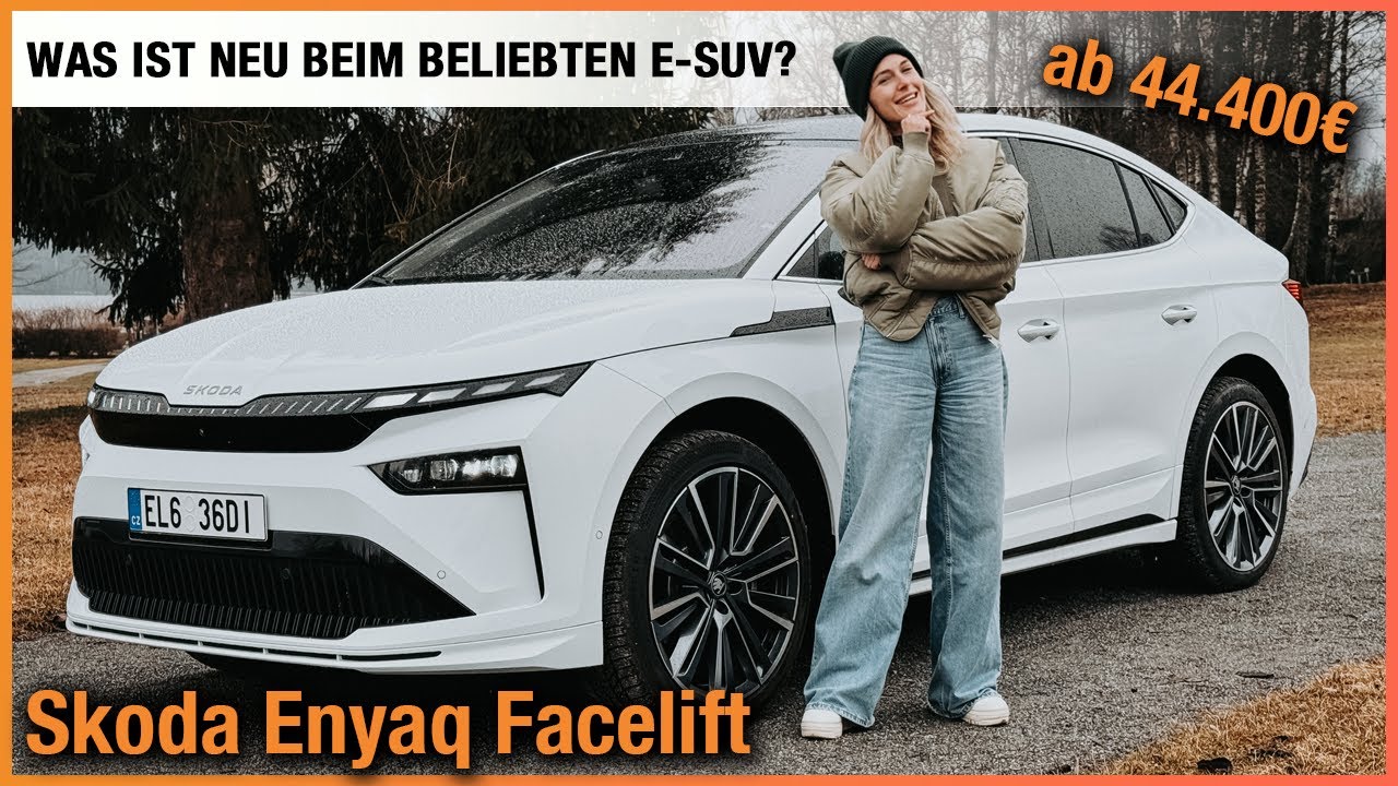 Skoda Enyaq Facelift im Test (2025) Das ist NEU beim beliebten E-SUV ab 44.400€! Fahrbericht | Coupé