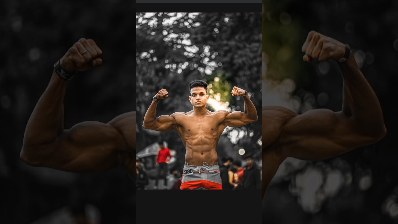 Yash Anand 💪 #kgf #shorts #bodybuilding #yashanand #ytshorts #youtubeshorts #edit