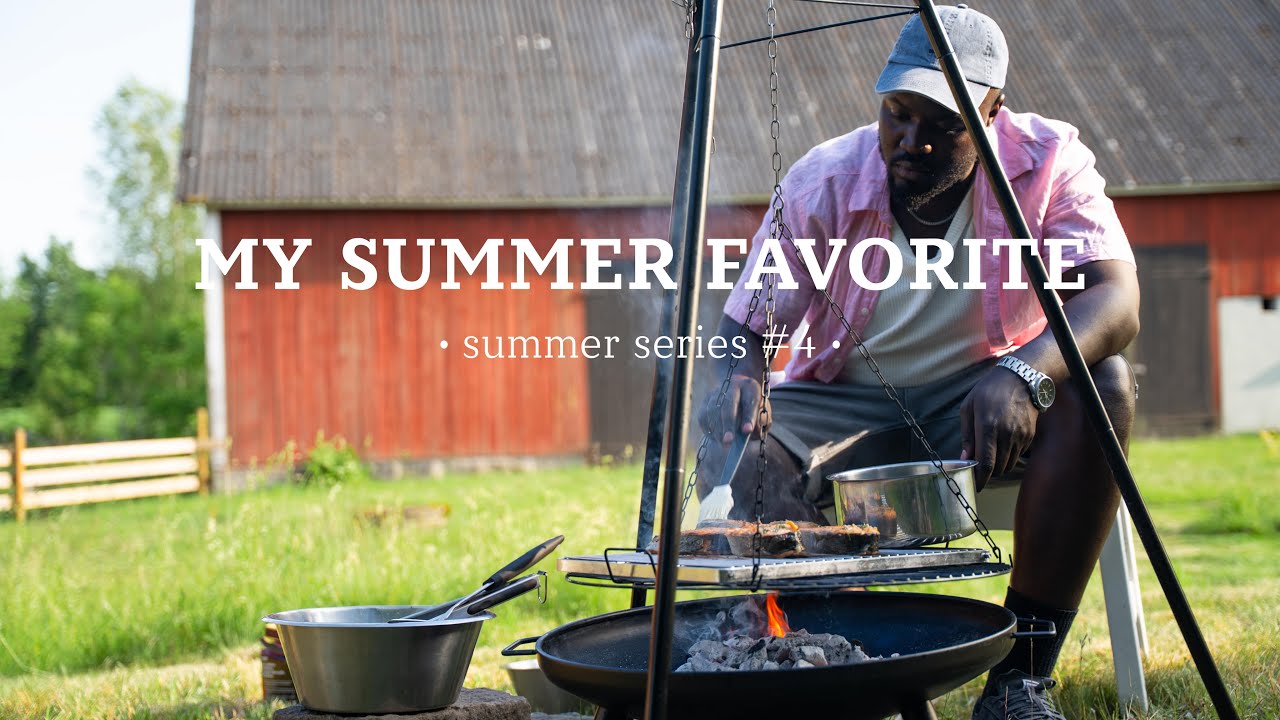 The Salmon I Always Make in Summer | Open Fire Cooking