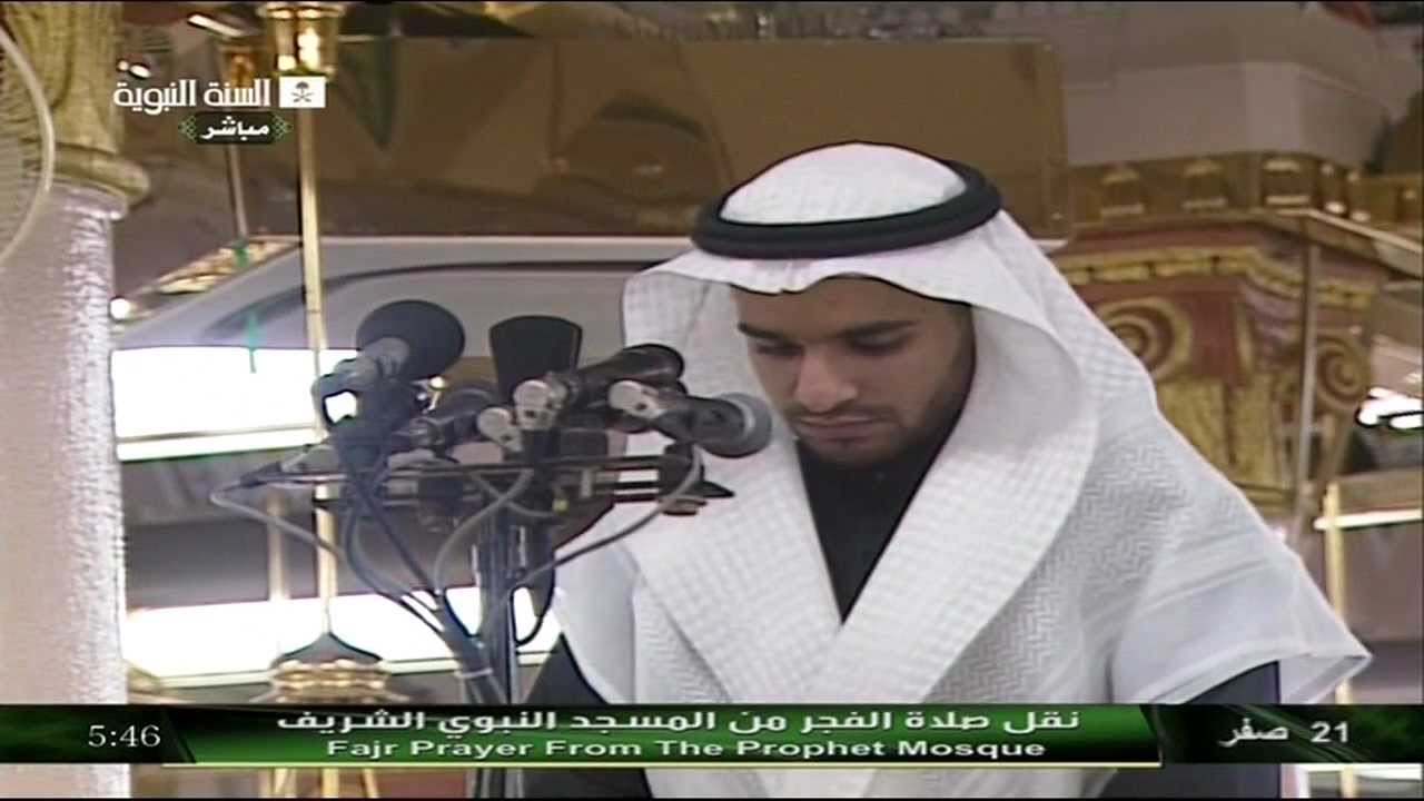 ابداع الشيخ عبدالمجيد السريحي في اذان الفجر