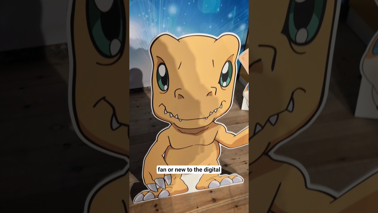 DIGIMON TAKES OVER THE UK! #digimon #bandai #london