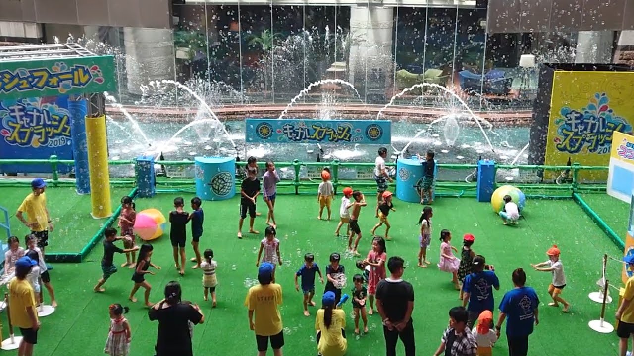 2019 キャナルシティ博多 キャナルスプラッシュ バブルスプラッシュ【シャボン玉と噴水】