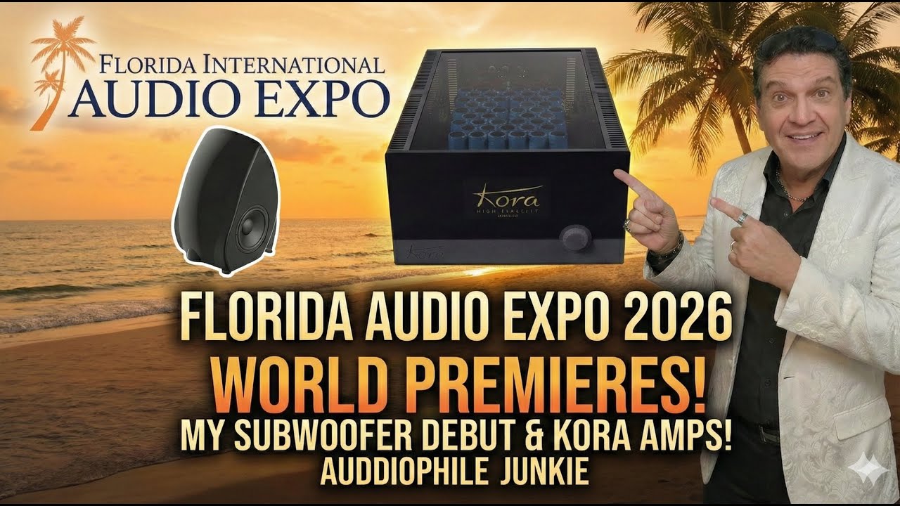 🤩 World Premier of My Secret Subwoofer Project and Awesome Kora Amps at Florida Audio Expo 2026