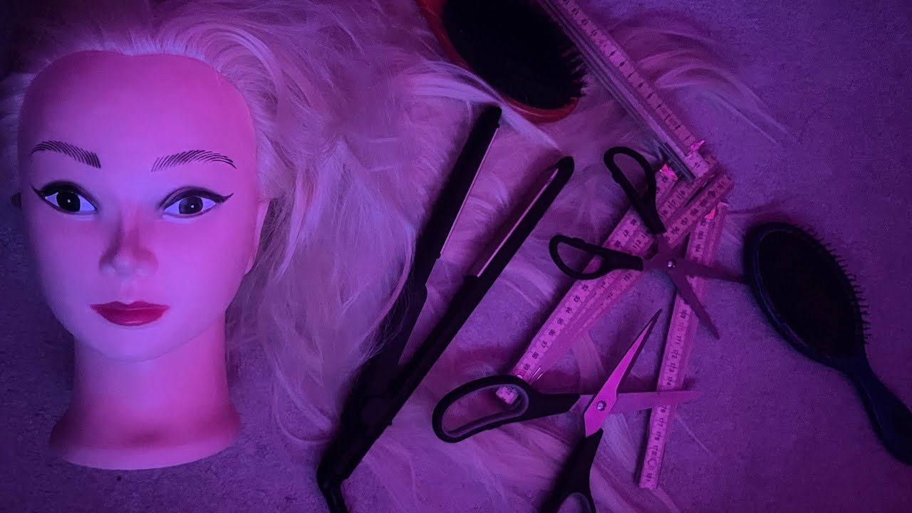 Asmr Hair cut and hairstyle Lofi soft spoken 