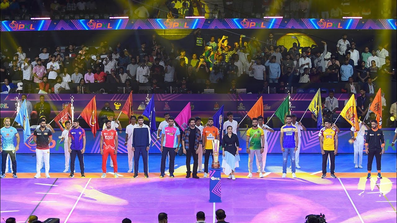 Pro Kabaddi Season 11 Grand Opening Ft. All 12 Teams Captain | #ProKabaddionStar
