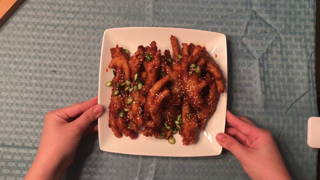 Spicy Korean Chicken Feet