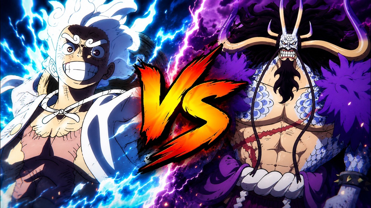 LUFFY GEAR 5 V/S KAIDO「AMV」- LUZ ROJA
