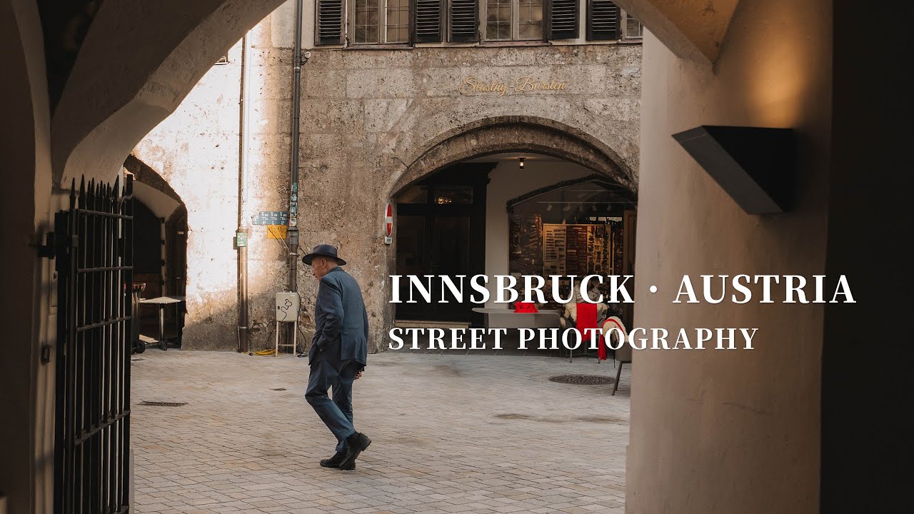 Pov Street Photography In Innsbruck.
